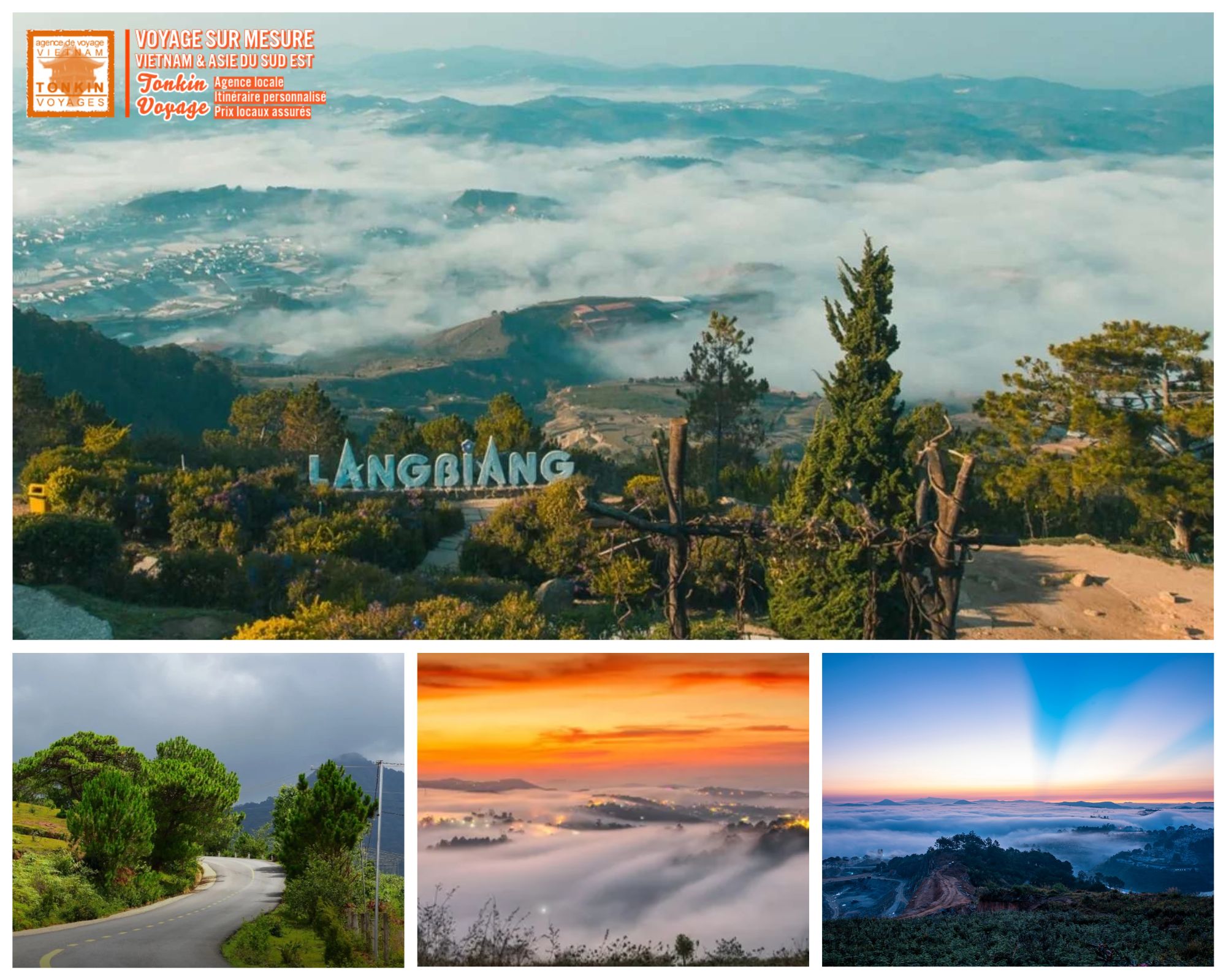 Les plus beaux sommets au Vietnam Lang Biang Da Lat